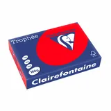 Clairefontaine Kopierpapier 1004C A4 160g korallenrot 250Bl.