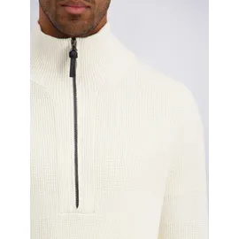 Pierre Cardin Strickpullover mit Streifenmuster Weiß L