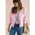 Cecil Jacke mit Kapuze und Elastikbund - Rosa