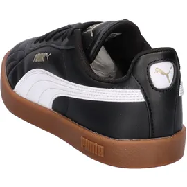 Puma Club II Indoor Kinder Schwarz/Weiß 37