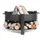 Cook King Feuerschale MONTANA Ø 70 cm Grau