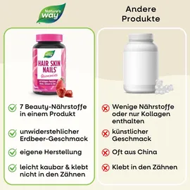 Nature's Way Hair Skin Nails Gummies 2500 μg Biotin 60 St.
