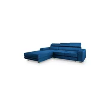 masseno Ecksofa mit Schlaffunktion Noto ¦ blau ¦ Maße (cm): B: 267 H: 89