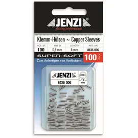 Jenzi Quetsch-Hülsen, Inhalt ca. 100 Stück, 0,6 mm