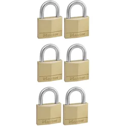 6x1 Master Lock Vorhängeschloss gleichschliessend 22mm 140EURSIX