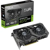 Asus Dual GeForce RTX 4070 SUPER EVO OC, DUAL-RTX4070S-O12G-EVO, 12GB GDDR6X, HDMI, DP - Schwarz