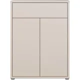 Forte Alice Springs 74,5 x 99,1 x 34,9 cm mit 2 Türen und 1 Schublade / Beige