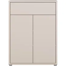 Forte Alice Springs 74,5 x 99,1 x 34,9 cm mit 2 Türen und 1 Schublade / Beige