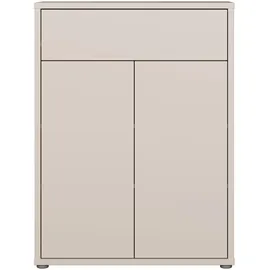 Forte Alice Springs 74,5 x 99,1 x 34,9 cm mit 2 Türen und 1 Schublade / Beige