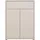 Forte Alice Springs 74,5 x 99,1 x 34,9 cm mit 2 Türen und 1 Schublade / Beige
