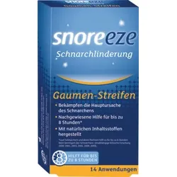 SNOREEZE Schnarchlinderung Gaumenstreifen 14 St Streifen