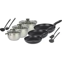 Schulz Haushaltswaren 3-teiliges Pfannen-Set 20 cm + 24 cm + 28 cm
