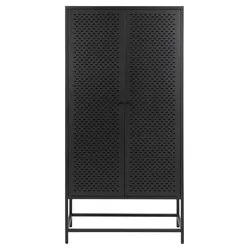 Highboard NEWCASTLE - schwarz
