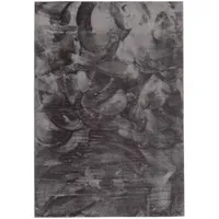 Pergamon Luxus Super Soft Fellteppich Pearl Anthrazit 160x230cm