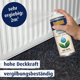 BELTON free AQUAradiator Heizkörperlack RAL 9016 Weiß seidenglänzend