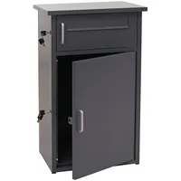 Mendler Paketkasten HWC-O51 dunkelgrau