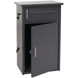 Mendler Paketkasten HWC-O51 dunkelgrau