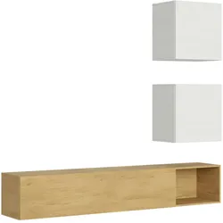 Itamoby Zusammensetzung der Wohnzimmerwand H115 L.234 P.39,2
