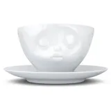 Fiftyeight Kaffeetasse Küssend weiß