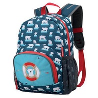 Donau Elektronik DONAU Kindergartenrucksack Eisbär Kunstfaser blau/weiß