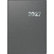 Brunnen Buchkalender 789 A4 grau 2027
