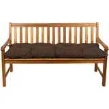 Gutekissen® Bankauflage Stuhlkissen Hollywoodschaukel Garten LS (120x60, Braun)