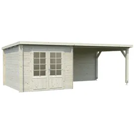 Palmako Ella 6,1 x 3,0 m natur Doppeltür