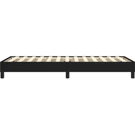 vidaXL Boxspringbett 100 x 200 cm Schwarz