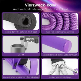 ytwehela Pedal Widerstandsband Lila