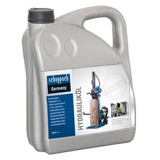 SCHEPPACH Hydrauliköl 5L für unsere Holzspalter +Geräte mit Hydraulikkomponenten | 5 Liter