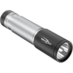 ANSMANN Taschenlampe silber