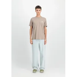 Alpha Industries BASIC T SMALL LOGO beige S