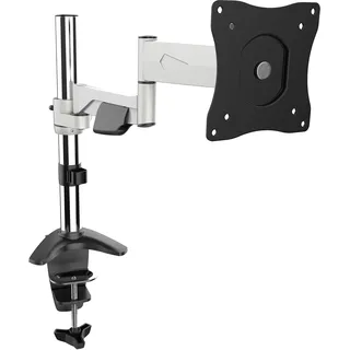 Ricoo Monitor Halterung Tisch, VESA Tischhalterung für 13-30 Zoll, Monitorhalterung 1 Monitor Arm TS5211, Bildschirmhalterung Neigbar Schwenkbar Monitorarm Bildschirm Halterung Halter Monitorhalter