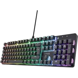 Trust GXT 871 Zora Mechanische Gaming-Tastatur, DE Layout