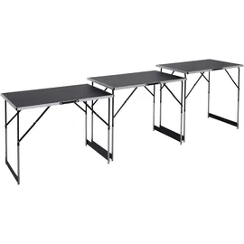 Meister Craft Beistelltisch Metall 100 x 60 cm schwarz