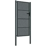 vidaXL Gartentor Anthrazit 105x250 cm Stahl