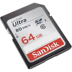 SanDisk Ultra 64GB SDXC Speicherkarte 140MB/s