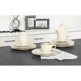 SELTMANN WEIDEN Zoé Fine Diamond Kaffeeservice 18-tlg. creme uni