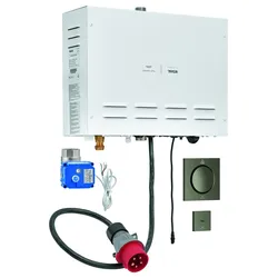 Dampfgenerator F-digital Deluxe 100751, 400 V, ohne Rohbau-Komponenten, satin graphite