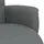 vidaXL Relaxsessel mit Fußteil Stoff 56,7 x 105 x 89,2 cm Dunkelgrau drehbar