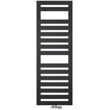 Zehnder Metropolitan Spa Design-Badheizkörper 1225 x 400 mm 474 W titan Seitenventil