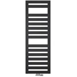 Zehnder Metropolitan Spa Design-Badheizkörper 1225 x 400 mm 474 W titan Seitenventil