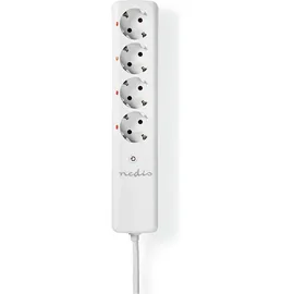 Nedis N RFP410FWT - Schaltbare Steckdosenleiste, 4-fach