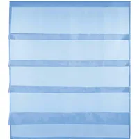 BestLivings Bistrogardine Raffoptik mit Stangendurchzug in 90x110 cm -