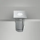 Fabas Luce Boden-Einbauleuchte Edelstahl 5,5 x 5,5 cm 3 W 3000 K 152 lm IP67