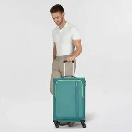 American Tourister Sea Seeker 4-Rollen Cabin 68 cm / 61 l grün/türkis