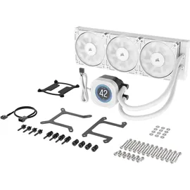 Corsair Nautilus 360 RS LCD CPU Wasserkühler, Weiss