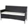 Proregal Gartenbank 154 x 82 x 60 cm Anthrazit
