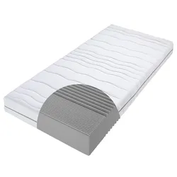Kaltschaummatratze BeCo Selection, Testurteil SEHR GUT (1,4)*  Schlafkomfort orthopädisch - Größe: 100 x 200 cm,Höhe:14 cm Komfort