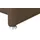 meinSofa Fernsehsessel Manon Leder 98 x 94 x 92 cm Braun